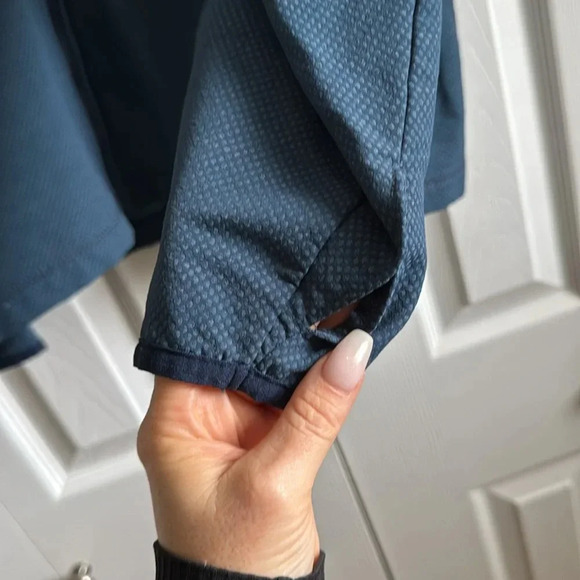 All in Motion | Men’s Soft Shell | Teal/Blue Hooded Jacket | size L - Picture 6 of 8